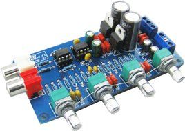 Yeeco Pre-amp Volume Control Board Tone Finished Board Kit 10 Times Dual AC 15V Original HIFI Tone Adjustment... N4