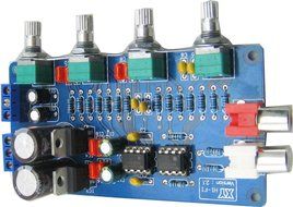 Yeeco Pre-amp Volume Control Board Tone Finished Board Kit 10 Times Dual AC 15V Original HIFI Tone Adjustment... N5