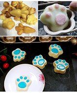 Astra Gourmet Premium 8-Cup Carrot Prints Cake Pan Cute Carbon Steel Baking Pan Cake Mold Muffin Pan, 12 x 8 inch N7