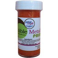 Petal Crafts Edible Metallic Paint, Tangerine