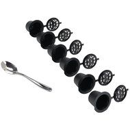 Bapdas Reusable Nespresso Capsules Refillable Pods For Nespresso Machines Pack of 6 N2