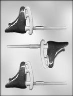 CK Products 3" Ice Skate Sucker Choc Mold N2