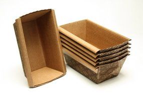 SCI Scandicrafts Paper Mini Loaf Mold 4-inch by 2-inch, Package 6