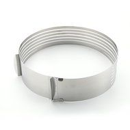 Kalrede Retractable Stainless Steel Circle Mousse Ring Baking Tool Set of 2(16-20cm,24-30cm) N2