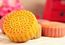 Benran Traditional Mid-autumn Festival DIY Decoration Hand Press Moon Cake Cutter Mold Set (Circular Flower Stamp... N5