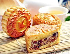 Benran Traditional Mid-autumn Festival DIY Decoration Hand Press Moon Cake Cutter Mold Set (Circular Flower Stamp... N6