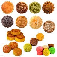 Benran Traditional Mid-autumn Festival DIY Decoration Hand Press Moon Cake Cutter Mold Set (Circular Flower Stamp... N8