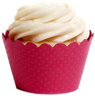 Dress My Cupcake Standard Navy Blue Cupcake Wrappers, Set of 50 N14