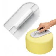 Silvercell Cake Smoother Polisher Tools Cutter Decorating Fondant Sugarcraft N3