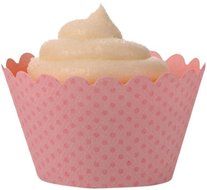 Dress My Cupcake Standard Navy Blue Cupcake Wrappers, Set of 50 N17