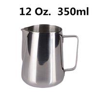 HULISEN 5 Oz. (150ml) Stainless Steel Espresso Coffee Pitcher Barista 150ml Craft Coffee Latte Milk Frothing Jug... N8