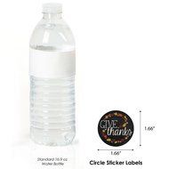 Give Thanks - Thanksgiving Party Cupcake Wrapper &amp; Cupcake Pick Thanksgiving Party Kit - Set of 24