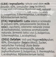 Easiyo Raspberries &amp; Cream Yogurt 240g N4