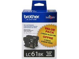 Brother Lc612pks - 2-Pack - Black - Original - Ink Cartridge - For Dcp 255, 295, J125, Justio Mfc-5890, Mfc 58Xx...