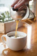 Lava Mountain 34 Ounce Glass French Press Coffee Maker N5