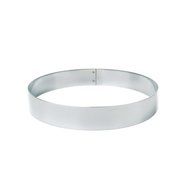 Matfer Bourgeat 371410 Mousse Ring, Silver