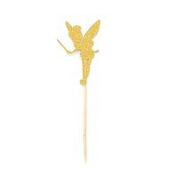 Glitter Paper Angel Fairy Cake Topper Pick Wedding Party Favor Decor Pack of 20 N3