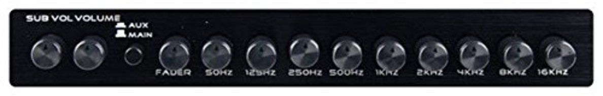 Audiopipe 9 Band Equalizer - EQ908X N2