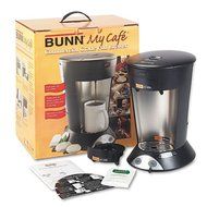 BUNN - My Cafe Pour-Over Commercial Grade Coffee/Tea Pod Brewer, Stainless Steel, Black MCP (DMi EA N2