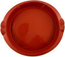 World Cuisine Non-Stick Silicone Mold, Quiche/Tart, Plain N5