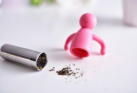 Creativity 100% Food Grade Silicone Stainless Steel Quality Tea Infuser - Shark Lemon Robot and Many Different... N18