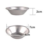 eZAKKA Heat Resistant Aluminum Egg Tart Mold Set for Homemade DIY Pie Cupcake Cheesecake Muffin Jelly Pudding...