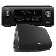 Denon AVR-X4300H 9.2 Channel Full 4K Ultra HD AV Receiver with HEOS 5 Four-Driver Wireless Speaker System - Series... N6