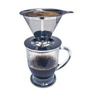 BEST CONE COFFEE LOVERS FILTERS for Premium Taste &amp; Smell, BONUS Brush, Perfect Filter for Camping, Work, &amp; at... N4