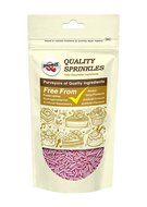 Natural Color Pearlised Pink Sprinkles Sugar Strands cake decorations N2