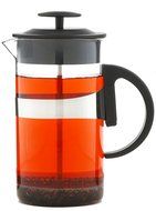 GROSCHE Cafe Au Lait Coffee and Tea Lover's Gift Set. 34 oz French Press and Milk Frother Wand Red N7