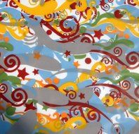 Chocolate Transfer Sheet: Thin Stripes, 15 Sheets N13