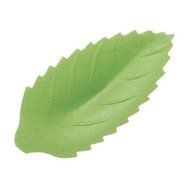 Cakesupplyshop Item#6781- 50pack Edible Cake Decoration Wafer Paper Green Leaves