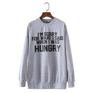 Pullover Tops,Morecome Women Ladies Letter Print Long Sleeve Sweatshirt Loose Blouse N31
