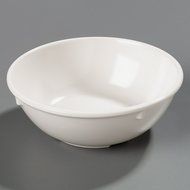 Carlisle 4352142 Dallas Ware Melamine Nappie Bowl, 14oz Capacity, 5.45" Diameter x 1-15/16" Height x 1-15/16"... N8