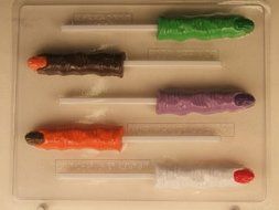 Old looking fingers H153 Halloween Chocolate Candy Mold