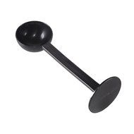 uhoMEY 2 IN 1 Coffee Scoop 10g Plastic Measuring Spoon Tamper Length 150mm N5