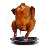 TaoKing Chicken Roaster BBQ Stand Camp Outdoor Stainless Steel Roaster Oven Grill N3