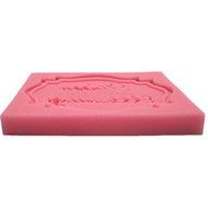 Genenic Lace Chocolate Fondant Mold Mould Cake Decorating Happy Birthday N2