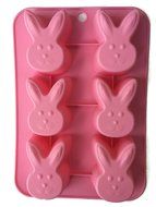 Pink Easter Bunny Baking Mold N2