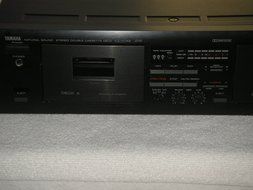 YAMAHA Natural Sound Stereo Double Cassette Deck, Model KX-W162 N3