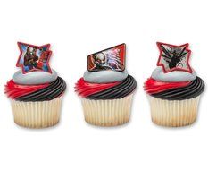 DecoPac MARVEL Ant-Man Redemption Cupcake Rings (12 Count) N2