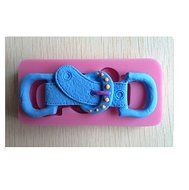 Anyana Buckle Shape Silicone 3d Mould Cooking Fondant Cake Decorating Tools Chocolate N3
