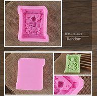 WYD Flower Fairy Shape Silicone Cake Mold,3D Fondant Mold,Handmade Soap Mold N4