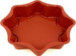 World Cuisine Non-Stick Silicone Mold, Star N3