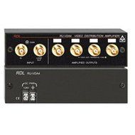 RDL RU-VDA4 NTSC/PAL Video Distribution Amplifier - BNC-by- RDL