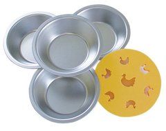 R &amp; M 2254 Individual Chicken Pot Pie Baking Set, Set of 4