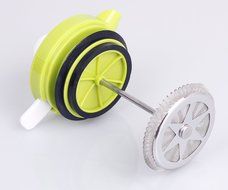 Dltsli French Coffee Press - 12 oz/350ML, Espresso and Tea Maker, Stainless Steel Plunger and Heat Resistant Glass... N7