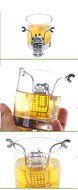 Huayoung Creative &amp; Cute Design Tea Infusers Tea Makers Stainless Steel Tea Filters (Rocket) N11