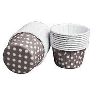 Mikey Store, New 50pcs High Temperature Resistant Baking Cakes Dot Bead Cups (Colorful) N7