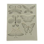 Butterflies Silicone Candy Mold for Cake Decoration, Cupcake Decorate, Polymer Clay, Crafting, Resin Epoxy, Jewelry...